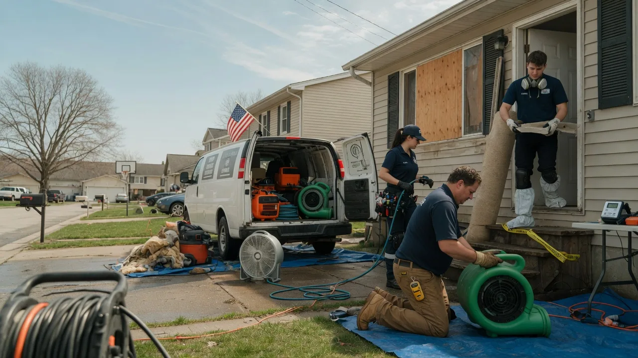 Water Damage Restoration in Manter, KS near me